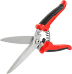 FELCO 456 Universal Stainless Steel Scissors - Versatile Multi-Purpose Scissors for Garden, Household and Workshop, Serrated Blade, Ergonomic Handle, Durable and Precise