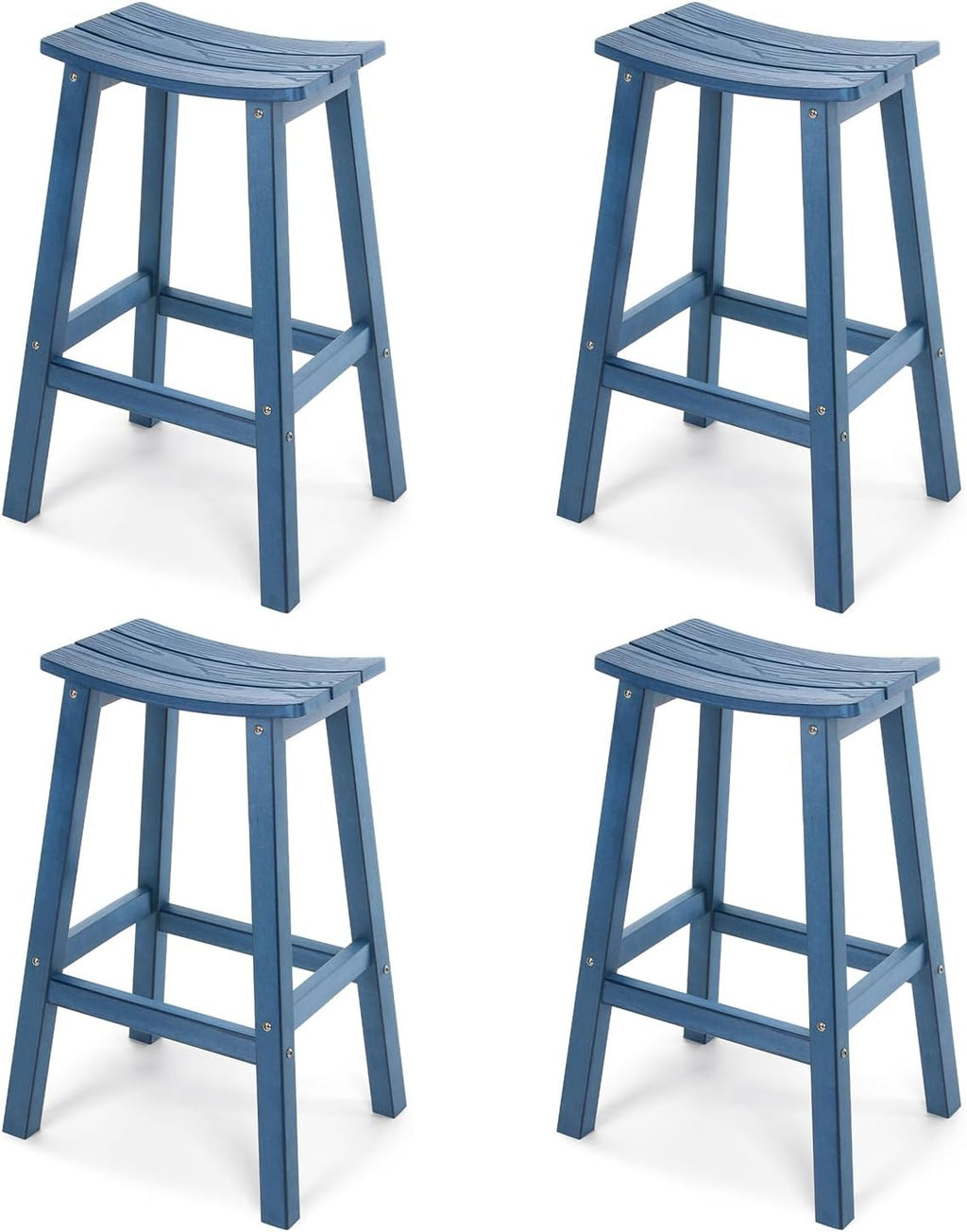 stoog all-weather bar stools set of 4, 28", main product view