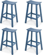 stoog all-weather bar stools set of 4, 28", main product view