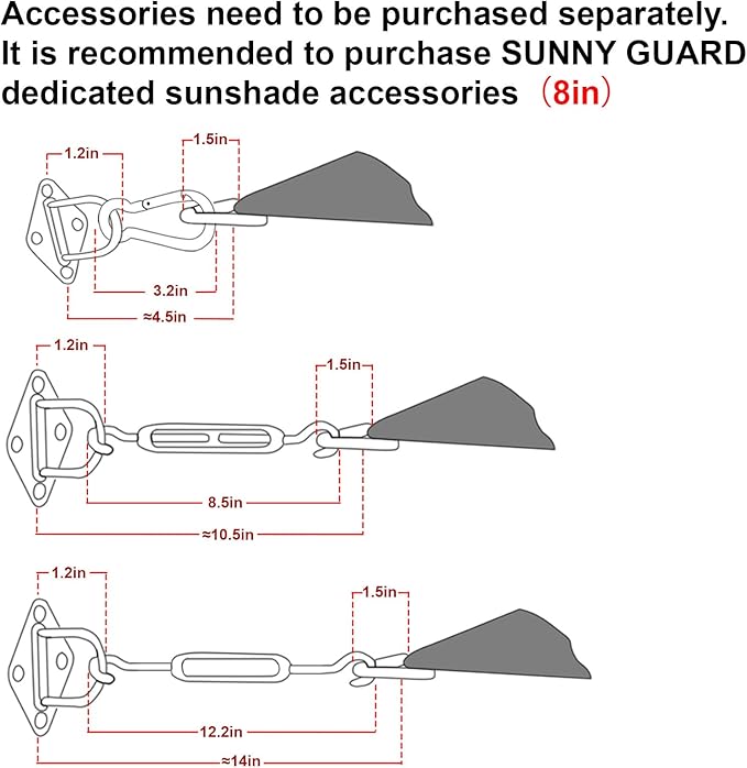 SUNNY GUARD Custom Size 16'x28' Rectangle Brown UV Block Sunshade for Backyard Yard Deck Patio Garden Outdoor Activities and Facility(Customized)