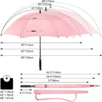 G4Free 47/54/62/68/72 Inch Automatic Open Golf Umbrella Oversize Extra Large Double Canopy Vented Windproof Waterproof Stick Umbrellas
