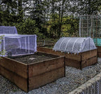 garden netting bird net 10x35ft for bug protection, front angle view