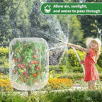 afzdby garden mesh netting with drawstring,plants cover protection on a desk or shelf
