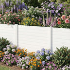 relax4life privacy fence screen, pvc decorative garden fence, view 9