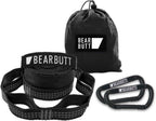 Bear Butt Kodiak Hammock Straps for Trees - 20 Feet Long, 40 Combined Loops - Holds 1000 Pounds - Camping Accessories With Carabiner