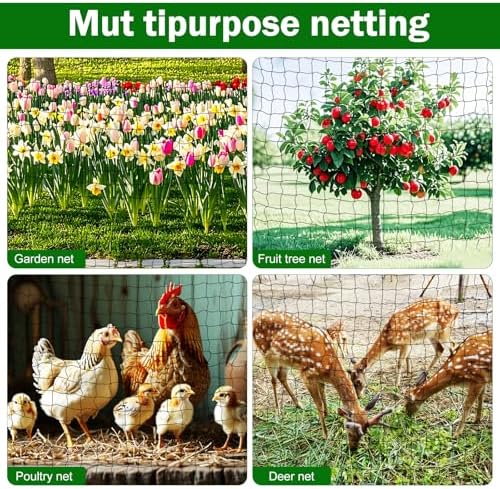 bird netting for chicken coop 50 x 50, package contents
