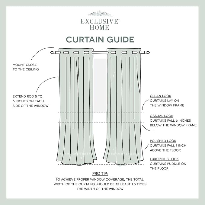 Exclusive Home Cabana Solid Indoor/Outdoor Light Filtering Hook-and-Loop Tab Top Curtain Panel Pair, 54"x63", Cloud Grey