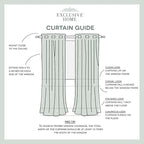 Exclusive Home Cabana Solid Indoor/Outdoor Light Filtering Hook-and-Loop Tab Top Curtain Panel Pair, 54"x132", Cloud Grey