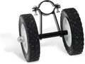 Hammock Wheel Kit for Hammock Stand, Weather Resistant Portable Universal Stand Wheel for Outdoor Use, Black