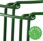 LEOBRO 12PCS Plant Supports, Peony Cages and Supports, Plant Stakes, Plant Support Stakes for Indoor Plants, Outdoor Plants, Monstera Hydrangea Support Cage, 10" W x 15.8" H