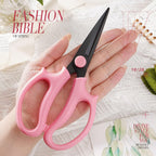 Garden Pruning Shears Scissors with Comfort Grip Handle, Premium Steel Professional Floral Scissors, Perfect for Arranging Flowers, Pruning, Trimming Plants, Gardening Tool (Pointed blue)