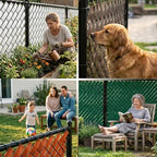 chain link fence privacy tape (emerald green), package contents