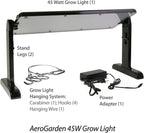 AeroGarden 45W LED Grow Light Panel | Grow Light for Plants, Includes Stand and Hanging Kit