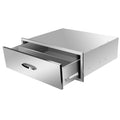 outdoor kitchen single drawer bbq drawer stainless steel, main product view