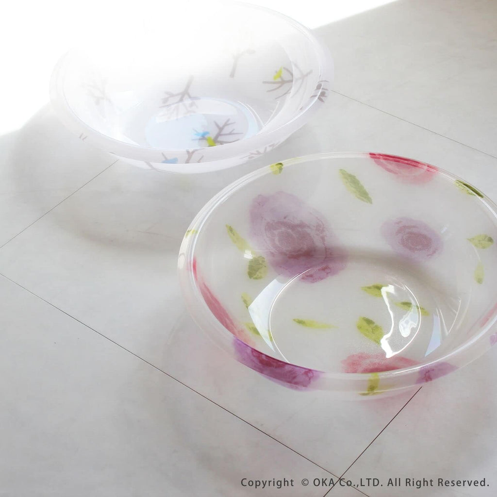 OKA Washball Tree Bird (White) 12.2 inches (31 cm), Regina Acrylic