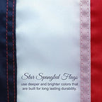 american flag made in usa 100% | 3x5, package contents