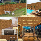 reed fencing rolls,patio privacy screen,decorative bamboo fence rolls on a desk or shelf