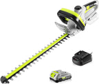 Hedge Trimmer Cordless: DEKOPRO 20V Electric Hedge Trimmers Cordless with Battery, 20″ Bush Trimmer Shrub Trimmer for Yard, Garden, Lawn