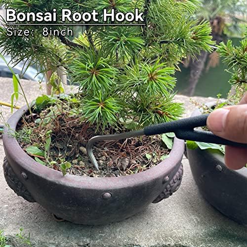 vouiu 6-piece bonsai tool set,concave cutter,knob cutter,jin pliers,wire, package contents