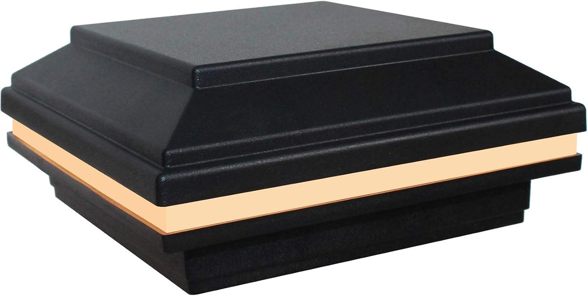 tru-scapes® 4.5” composite led low voltage deck post, main product view