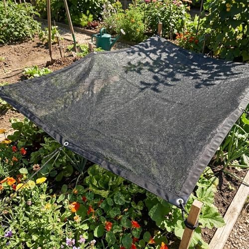 40% shade cloth 16×20ft hdpe mesh net with shown in use