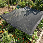 40% shade cloth 16×20ft hdpe mesh net with shown in use