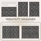 kozyard metal privacy screen 74" h x 47.2", package contents
