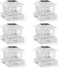 volisun metal solar post cap lights, edison bulb, main product view