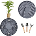 plant caddy with hidden wheels 13.5 inch heavy, main product view