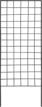american garden works stnmb narrow screen trellis, black, main product view