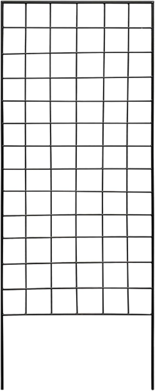 american garden works stnmb narrow screen trellis, black, main product view