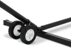 Hammock Wheel Kit for Hammock Stand, Weather Resistant Portable Universal Stand Wheel for Outdoor Use, Black