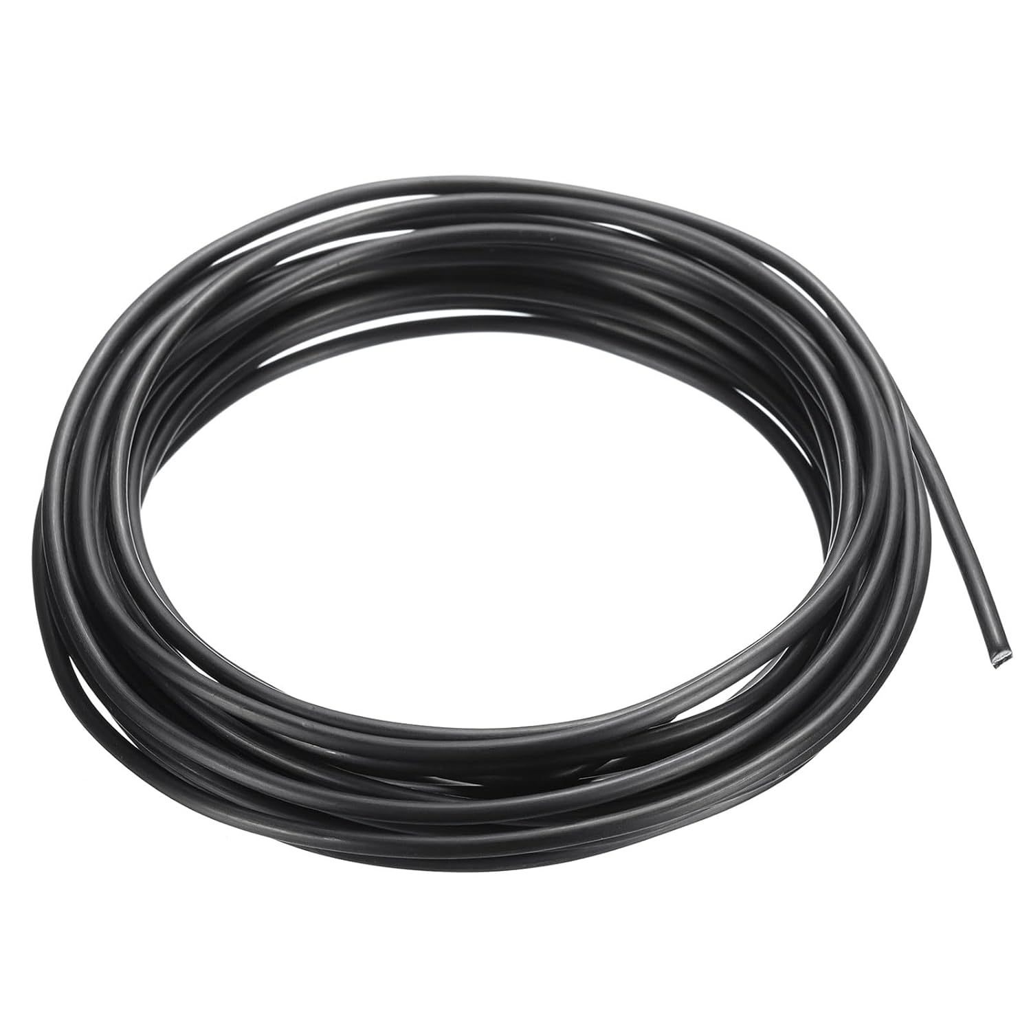 PATIKIL 2.5mm Bonsai Training Wire, 1 Roll Floral Wire Stems Anodized Aluminum Tree Wire 16.4 Feet Total for Gardening Branch Fixing, Black