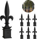 metal fence finials fits 1" square post- aluminium, main product view