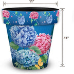 Briarwood Lane Colorful Hydrangeas Medium Planter