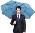 G4Free 47/54/62/68/72 Inch Automatic Open Golf Umbrella Oversize Extra Large Double Canopy Vented Windproof Waterproof Stick Umbrellas