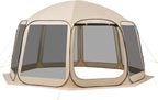 vevor pop up screen house tent, 15 x, view 11