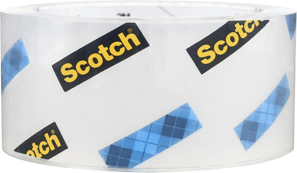Scotch Heavy Duty Shipping Packing Tape, Clear, 1.88 in. x 38.2 yd. | Shipping and Packaging Supplies, 1 Tape Roll with Dispenser
