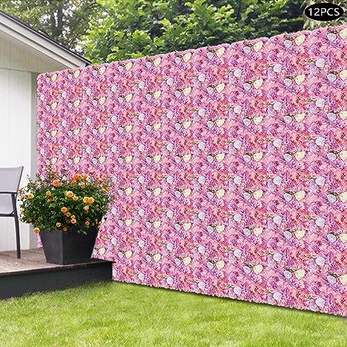 15"x 15" artificial flower wall panels,flower wall mat, view 9