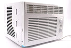 ge 5,000 btu mechanical window air conditioner for, side view