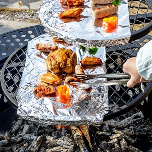 outvue 42 inch fire pit with 2 grills, package contents