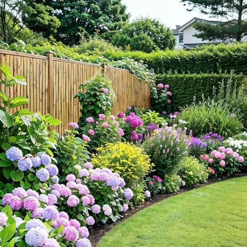 natural bamboo fence, 4 ft x 6 ft, view 9