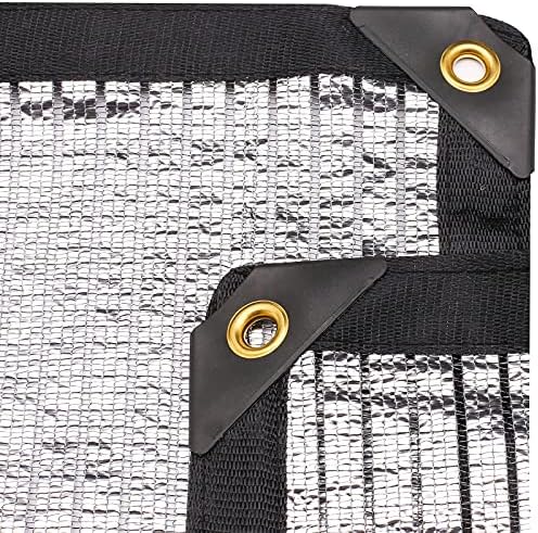 e.share 80-85% reflective aluminet shade cloth,10ft x 16ft, close-up detail