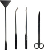 Aquarium Tweezers, Capetsma Stainless Steel Aquarium Plant Tools Long Aquascaping Tools Scissors Spatula Aquatic Plants Tool Set For Freshwater and Saltwater