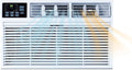 whirlpool 12,000 btu wall air conditioner, up to, main product view