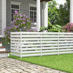 42" h x 39" w (3 panels) no-dig, front angle view