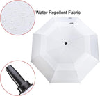 G4Free 47/54/62/68/72 Inch Automatic Open Golf Umbrella Oversize Extra Large Double Canopy Vented Windproof Waterproof Stick Umbrellas