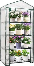 4-tier mini greenhouse, green house for flower indoor, main product view