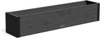 Mayne Vista 4ft Modern Window Box Planter with Panel Design and Drainage Hole
