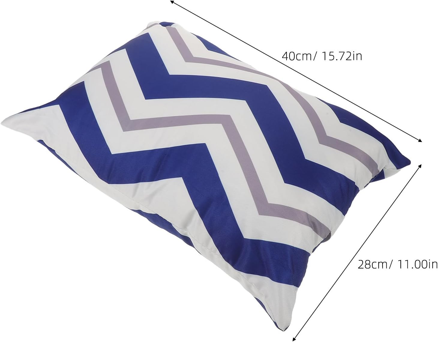 Beaupretty Outdoor Hammock Lounge Chair Pillow with Adjustable Strap, Water Resistant Polyester Headrest Cushion for Pool Furniture and Sun Lounger, Portable Outdoor Camping Neck Support